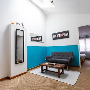  Apartamento T2 40m2, Lit Queen Size, Climatisation, Quartier Sympa, Terrasse Francia